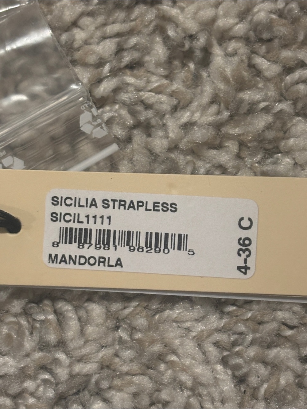 NWT Cosabella Sicilia Removable Strapless Bra 36C - Picture 13 of 13